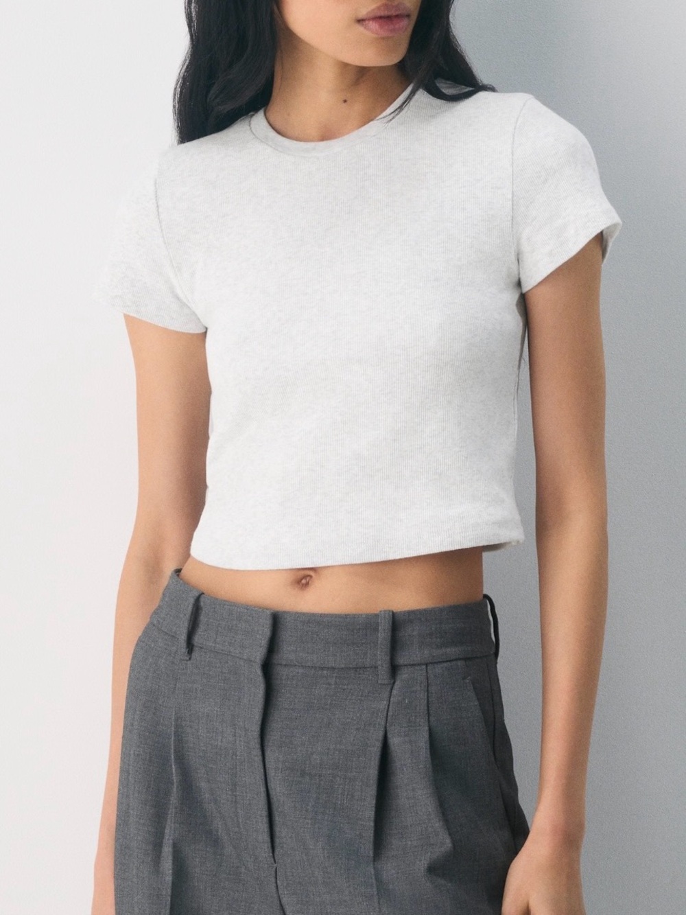 Aritzia Homestretch Rib Waist T-Shirt